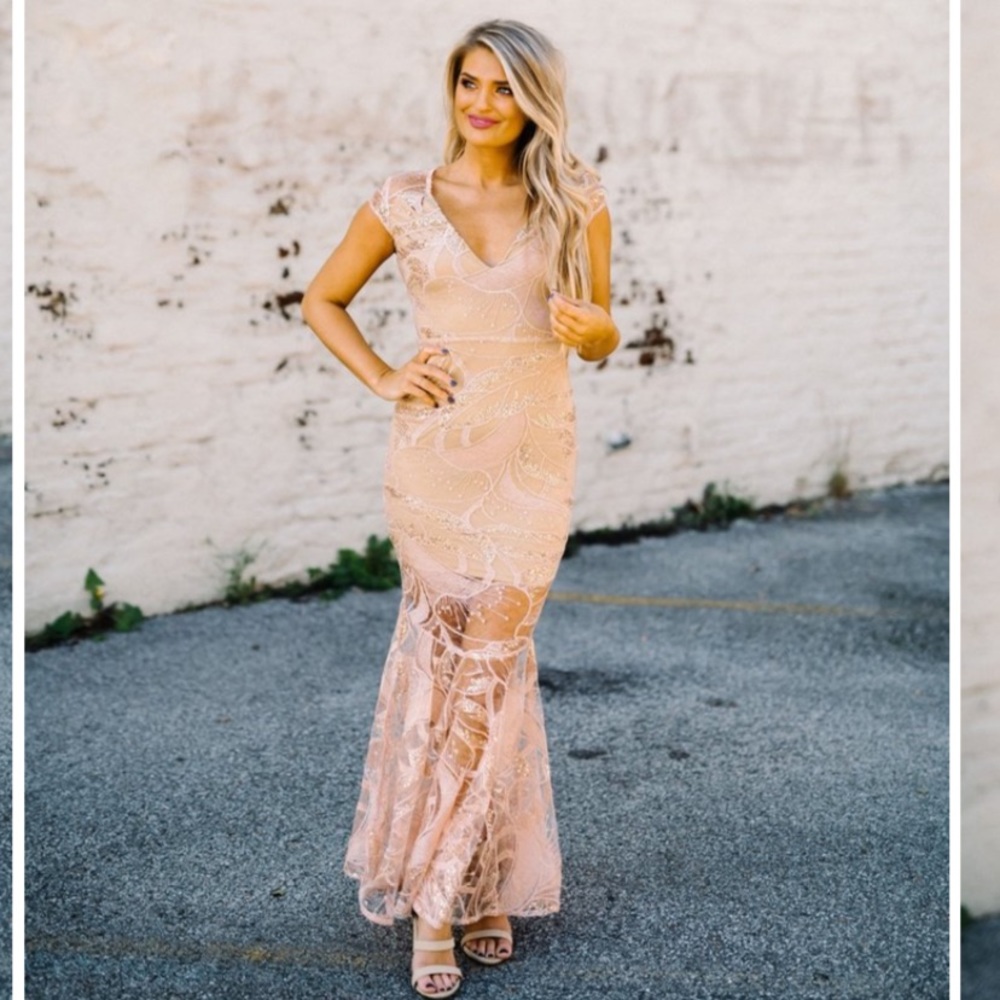 Sequin gown